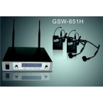 安度 Arttoo GSW-651H UHF雙通道無線話筒