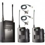 鐵三角 Audio-technica ATW-1821C 無(wú)線雙領(lǐng)夾式麥克風(fēng)系統(tǒng)（541.500-566.375兆赫）