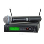 SHURE 舒爾 SLX24/BETA58A手持式無線話筒